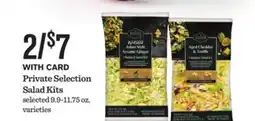 Mariano's Private Selection Salad Kits offer