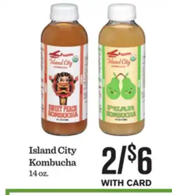 Mariano's Island City Kombucha offer