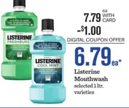 Mariano's Listerine Mouthwash offer