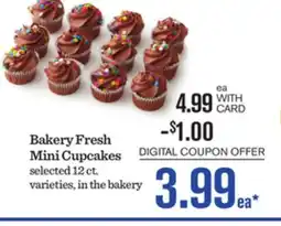 Mariano's Bakery Fresh Mini Cupcakes offer