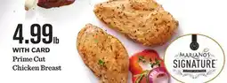 Mariano's Prime Cut Chicken Breast offer