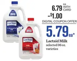 Mariano's Lactaid Milk offer