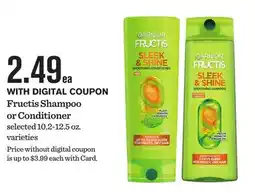 Mariano's Garnier Fructis Shampoo or Conditioner offer