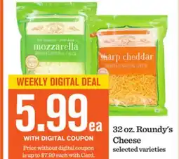 Mariano's Roundy's Cheese offer