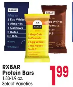 Jewel-Osco RXBAR Protein Bars offer