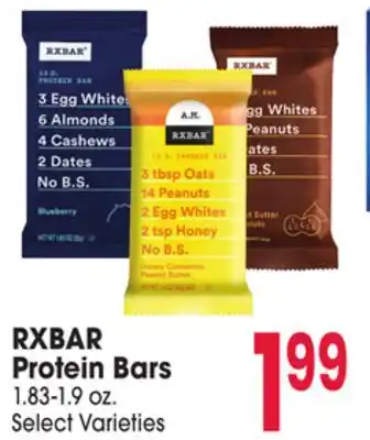 Jewel-Osco RXBAR Protein Bars offer