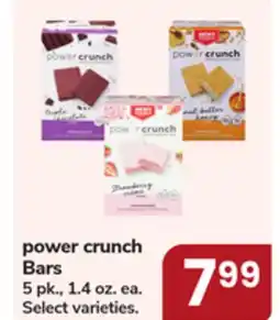Jewel-Osco power crunch Bars offer
