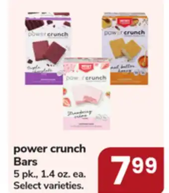 Jewel-Osco power crunch Bars offer