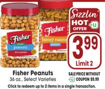 Jewel-Osco Fisher Peanuts offer