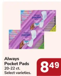 Jewel-Osco Always Pocket Pads offer