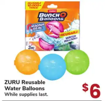 Jewel-Osco ZURU Reusable Water Balloons offer