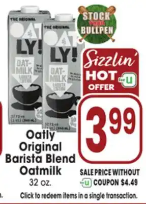 Jewel-Osco Oatly Original Barista Blend Oatmilk offer