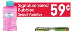 Jewel-Osco Signature Select Bubbles offer