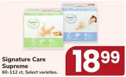 Jewel-Osco Signature Care Supreme offer
