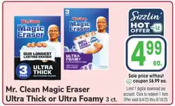 Jewel-Osco Mr. Clean Magic Eraser Ultra Thick or Ultra Foamy offer