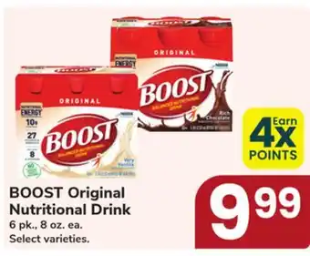 Jewel-Osco BOOST Original Nutritional Drink offer