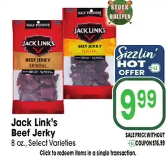 Jewel-Osco Jack Link's Beef Jerky offer