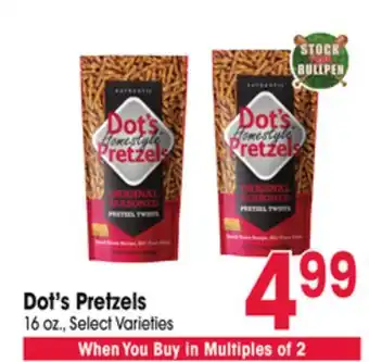 Jewel-Osco Dot's Pretzels offer