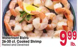 Jewel-Osco Waterfront Bistro 26-30 ct. Cooked Shrimp offer