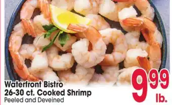 Jewel-Osco Waterfront Bistro 26-30 ct. Cooked Shrimp offer