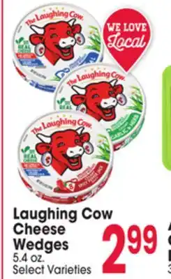 Jewel-Osco Laughing Cow Cheese Wedges offer