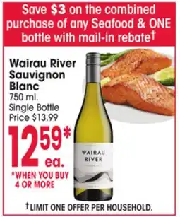 Jewel-Osco Wairau River Sauvignon Blanc offer