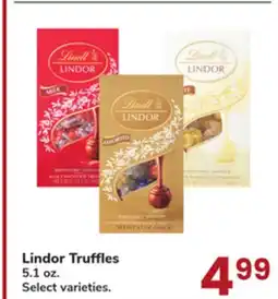 Jewel-Osco Lindor Truffes offer