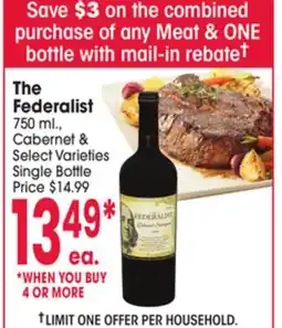 Jewel-Osco The Federalist offer