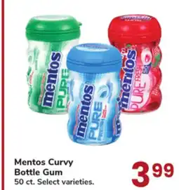 Jewel-Osco Mentos Curvy Bottle Gum offer