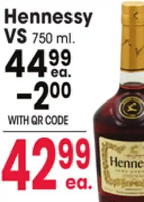 Jewel-Osco Hennessy Hennessy VS VS offer