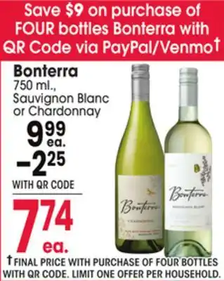 Jewel-Osco Bonterra offer