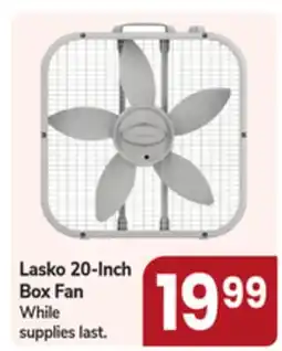 Jewel-Osco Lasko 20-Inch Box Fan offer