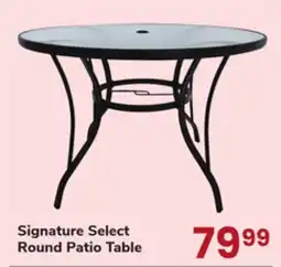 Jewel-Osco Signature Select Round Patio Table offer