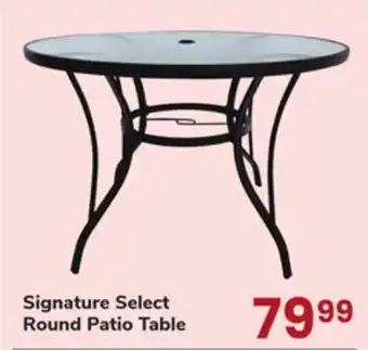 Jewel-Osco Signature Select Round Patio Table offer