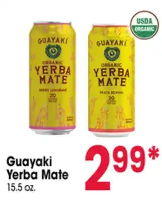Jewel-Osco Guayaki Yerba Mate offer