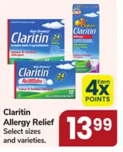 Jewel-Osco Claritin Allergy Relief offer