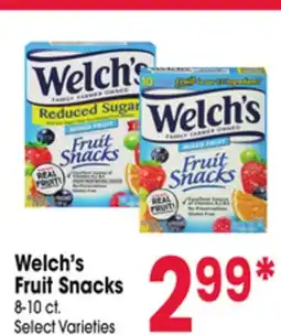 Jewel-Osco Welch's Fruit Snacks offer