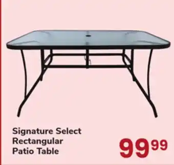 Jewel-Osco Signature Select Rectangular Patio Table offer