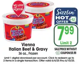 Jewel-Osco Vienna Italian Beef & Gravy offer