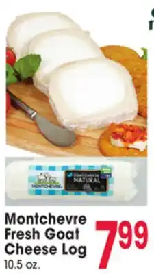 Jewel-Osco Montchevre Fresh Goat Fresh Goat Cheese Log offer
