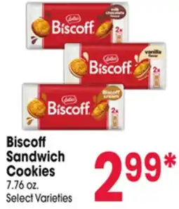Jewel-Osco Biscoff Sandwich Cookies offer