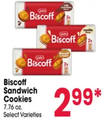 Jewel-Osco Biscoff Sandwich Cookies offer