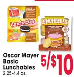 Jewel-Osco Oscar Mayer Basic Basic Lunchables offer