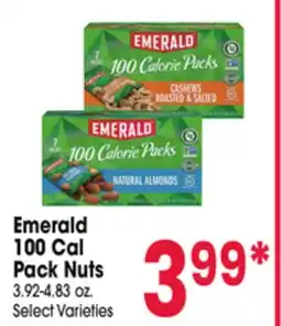 Jewel-Osco Emerald 100 Cal Pack Nuts offer