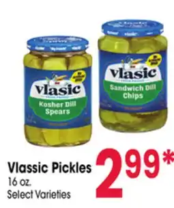 Jewel-Osco Vlassic Pickles offer