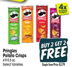 Jewel-Osco Pringles Potato Crisps offer