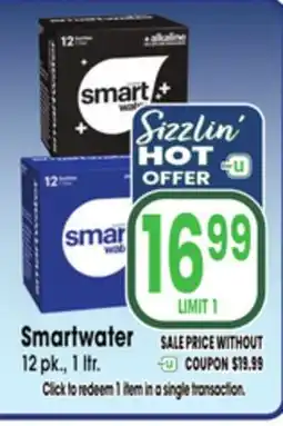 Jewel-Osco Smartwater offer