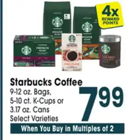 Jewel-Osco Starbucks Coffee offer