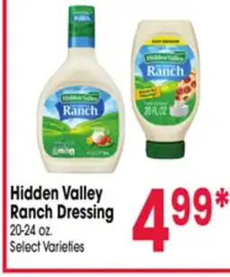 Jewel-Osco Hidden Valley Ranch Dressing offer