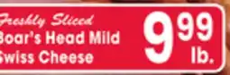 Jewel-Osco Boar's Head Mild Swiss Cheese offer